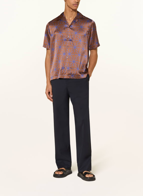 FRESCOBOL CARIOCA LUAN-broek in joggingstijl, wijde pasvorm DONKERBLAUW