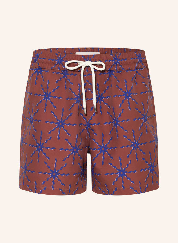 FRESCOBOL CARIOCA Badeshorts RIO BRAUN / BLAU
