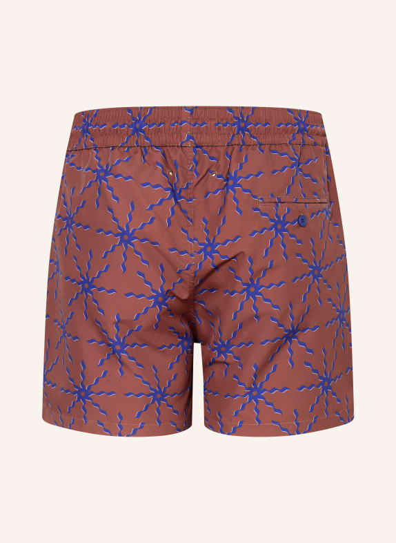 FRESCOBOL CARIOCA Zwemshort RIO BRUIN / BLAUW