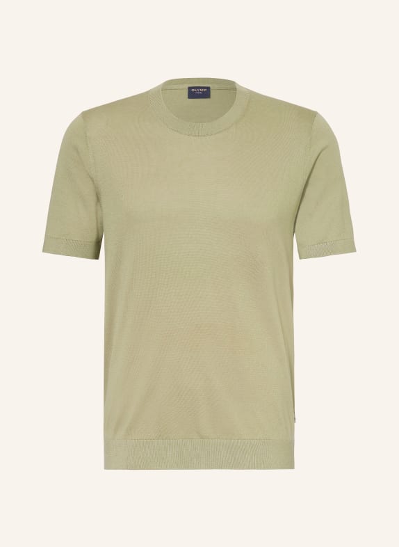 OLYMP Strickshirt MINT