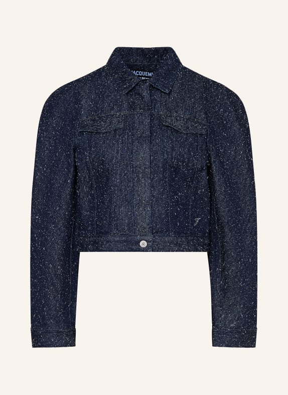 JACQUEMUS Jeansjacke LA VESTE DE-NIMES OVALO 380 NAVY
