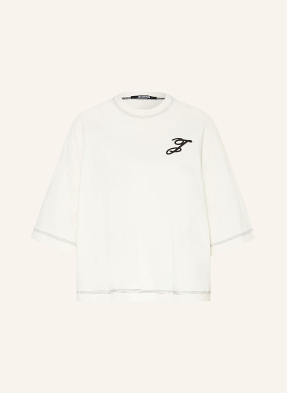 JACQUEMUS T-Shirt LETRO WEISS