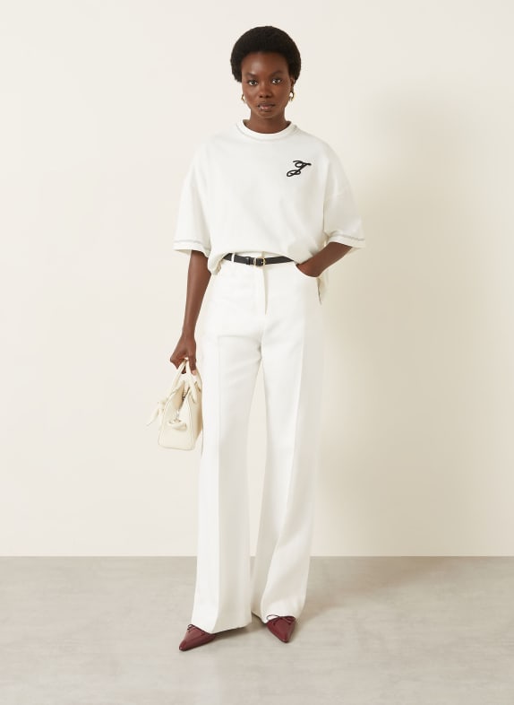 JACQUEMUS T-shirt LETRO WIT