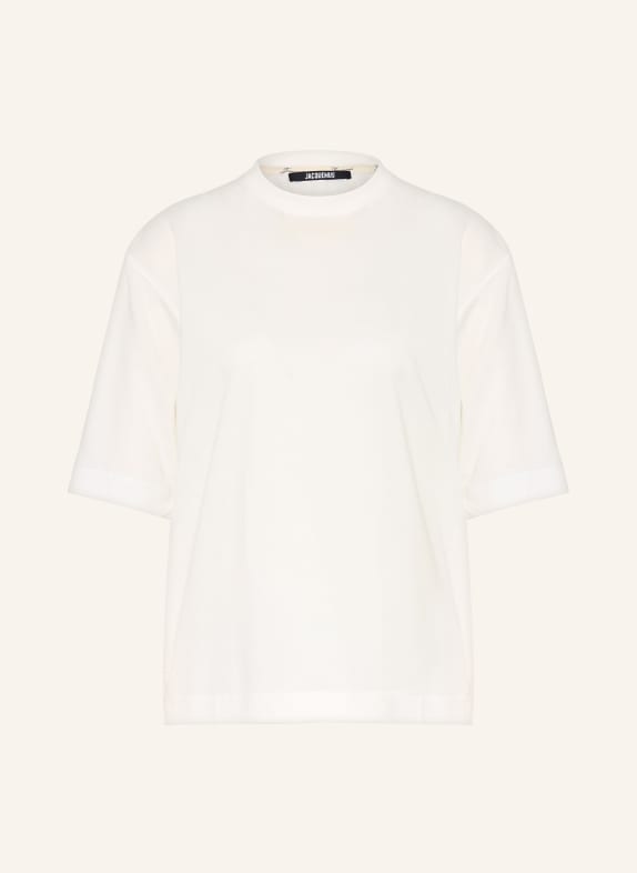 JACQUEMUS Koszulka LE TSHIRT VENTADOU ECRU