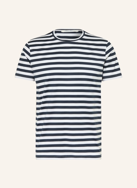 Stefan Brandt T-shirt ENNO DONKERBLAUW / WIT