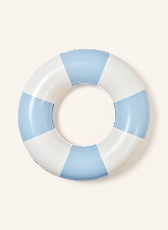 SUNNYLIFE Schwimmring LA MER HELLBLAU / HELLGRAU