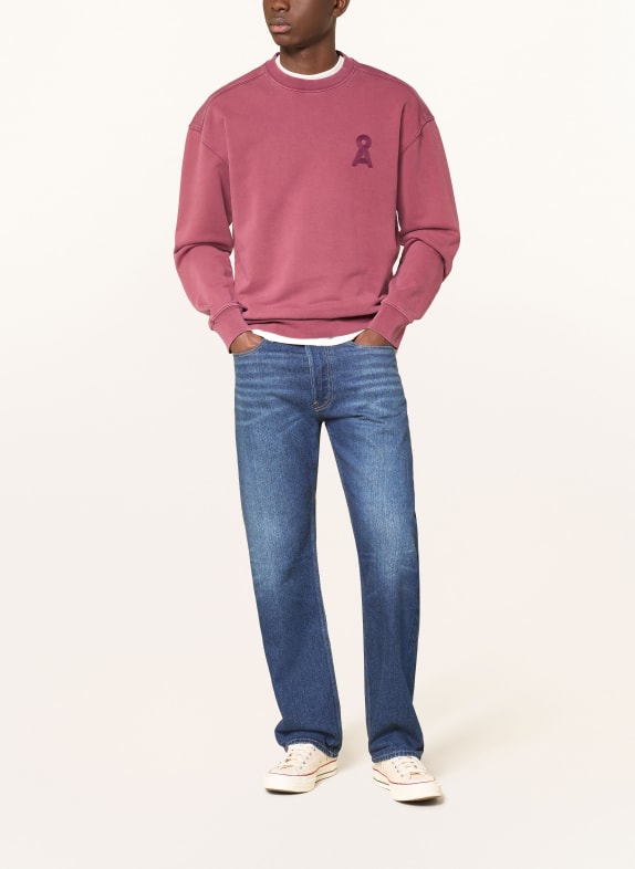 ARMEDANGELS Sweatshirt ICONIC Å LYSERØD