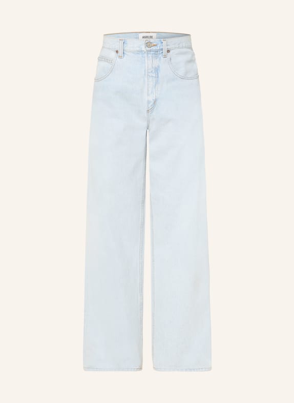 AGOLDE Jean coupe droite classique ruse ruse (dusty pale ind)