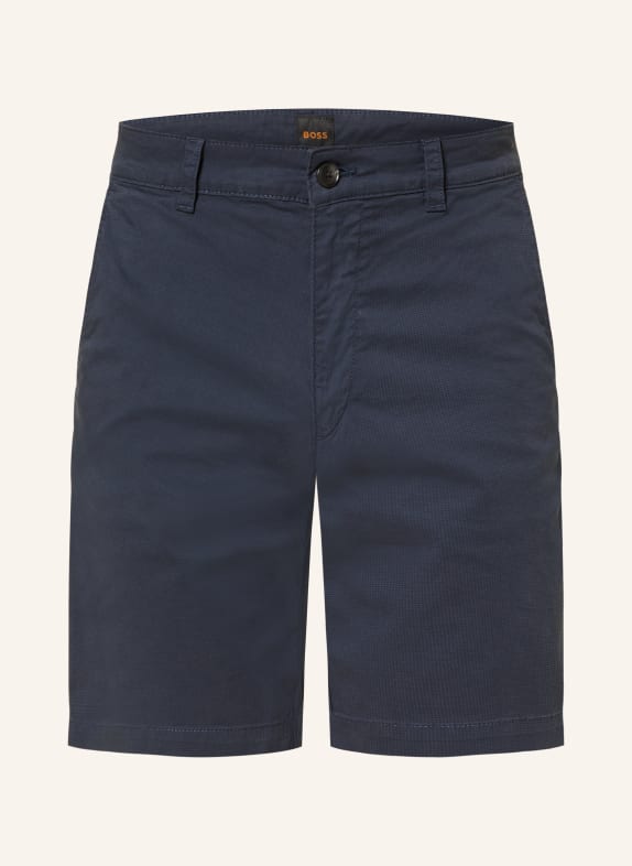 BOSS Chinoshorts Slim Fit DUNKELBLAU