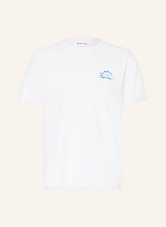 NOWADAYS T-Shirt WEISS / ROSA / BLAU