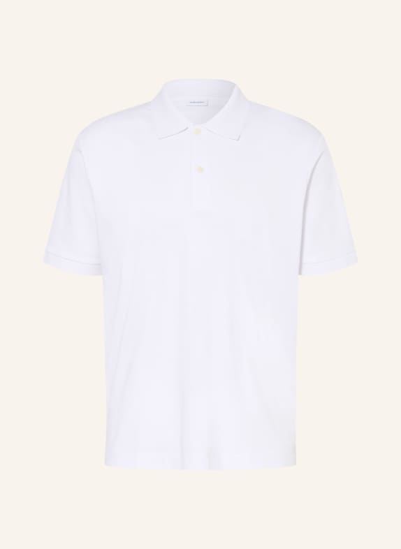 seidensticker Piqué Polo Shirt, Regular Fit WHITE