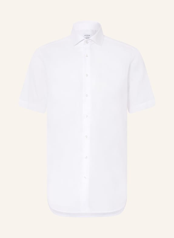 seidensticker Kurzarm-Hemd Regular Fit WEISS