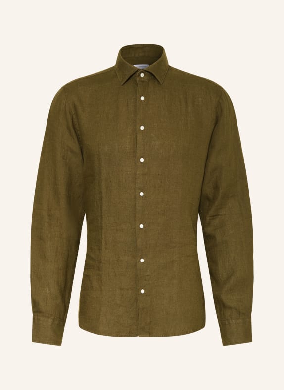 seidensticker Hemd Shaped Fit OLIV