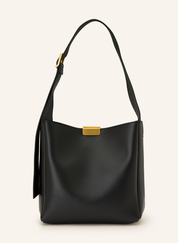 GIANNI CHIARINI torba na ramię CZARNY / ZŁOTY