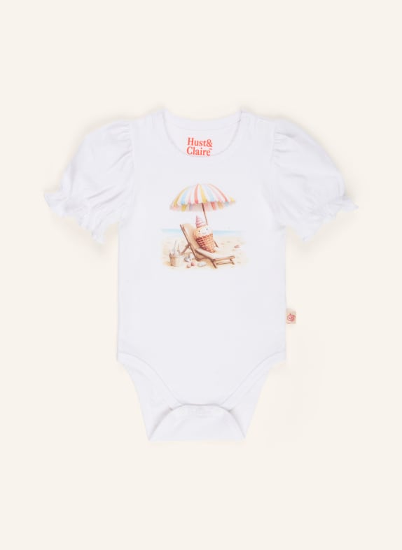 HUST and CLAIRE Lichaam WIT / LICHTBRUIN