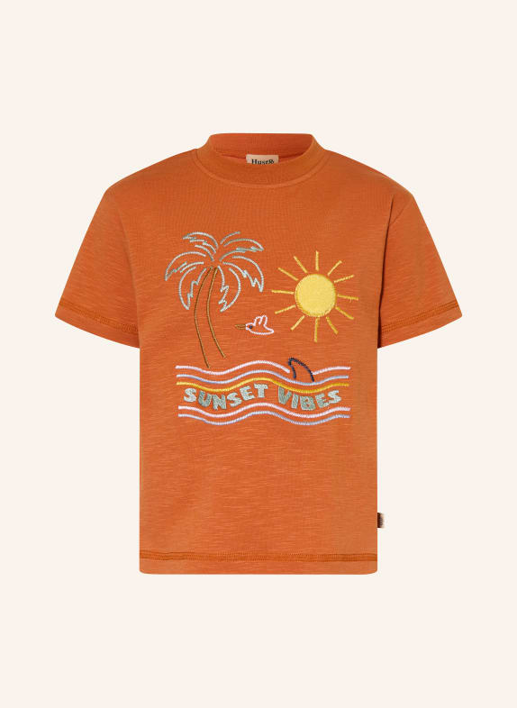 HUST and CLAIRE T-shirt HCARTHUR ORANJE