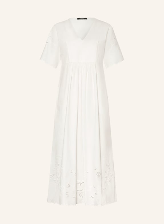 WEEKEND Max Mara TARTUFO Dress in a mix of materials WHITE