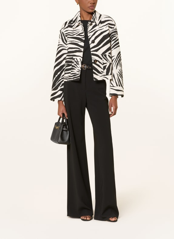 Max Mara STUDIO Kassejakke CARABO SORT / CREME