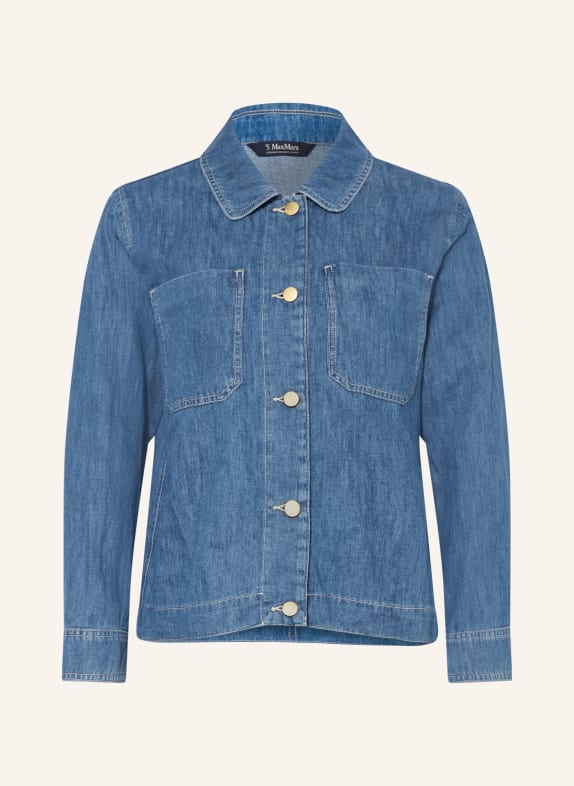 S Max Mara Jeansbluse GALANTE HELLBLAU