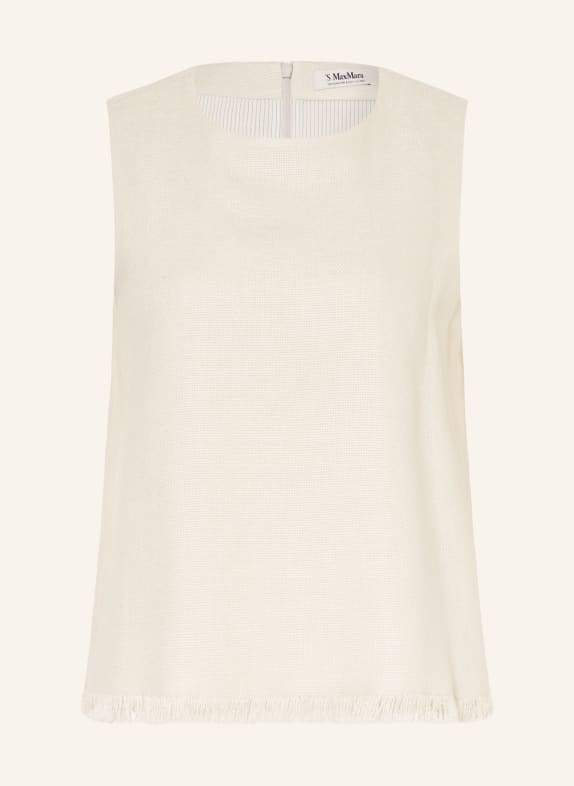 S Max Mara Linnen top ANIKA ECRU
