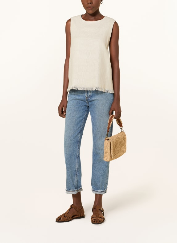 S Max Mara Linnen top ANIKA ECRU