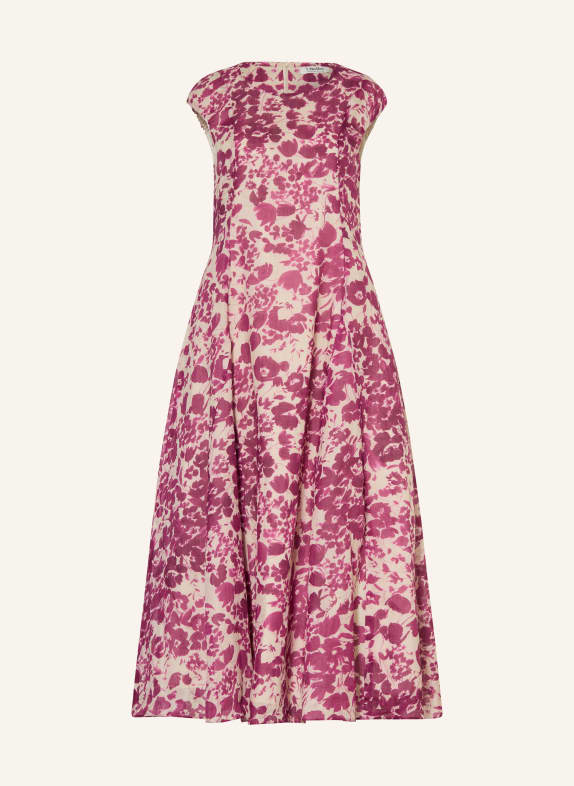 S Max Mara Šaty PEONIE KRÉMOVÁ / STARORŮŽOVÁ