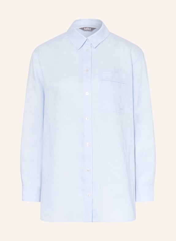 MM by Max Mara Hemdbluse FILO aus Leinen HELLBLAU