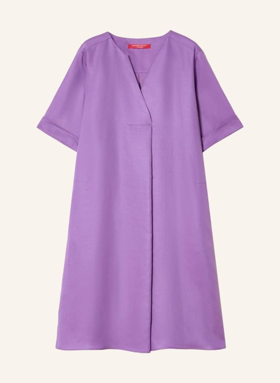 MARINA RINALDI Kleid MRSSUPREMO mit Leinen LILA