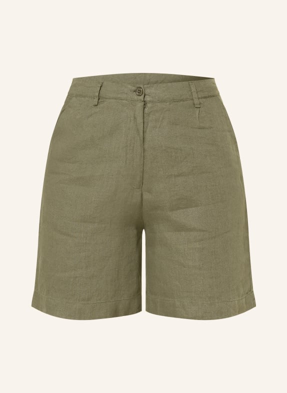 lilienfels Lněné šortky JONAS OLIVOVÁ