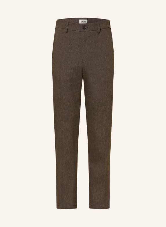 DRYKORN Pantalon de costume AJEND coupe classique 1104 braun