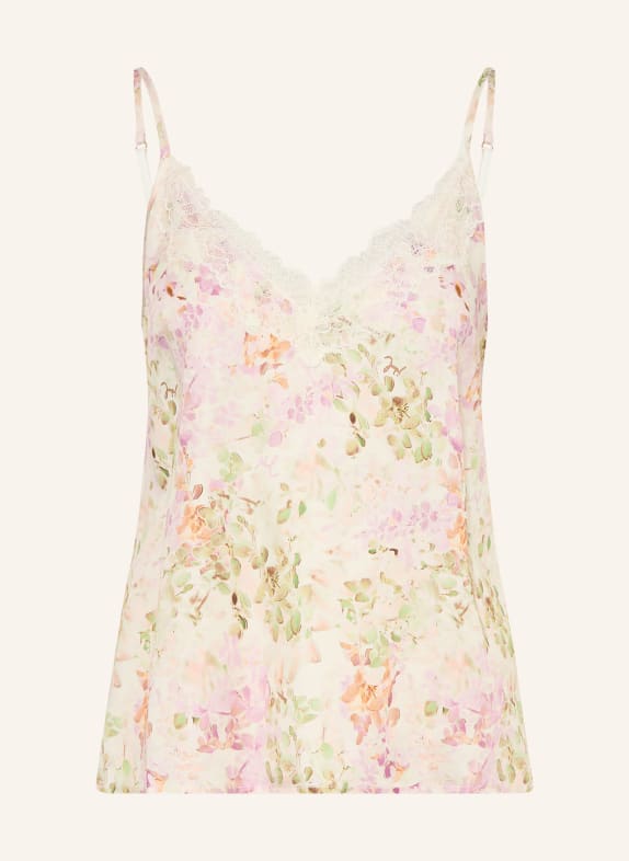 JOOP! koszulka do spania KREMOWY / JASNOFIOLETOWY / JASNOZIELONY