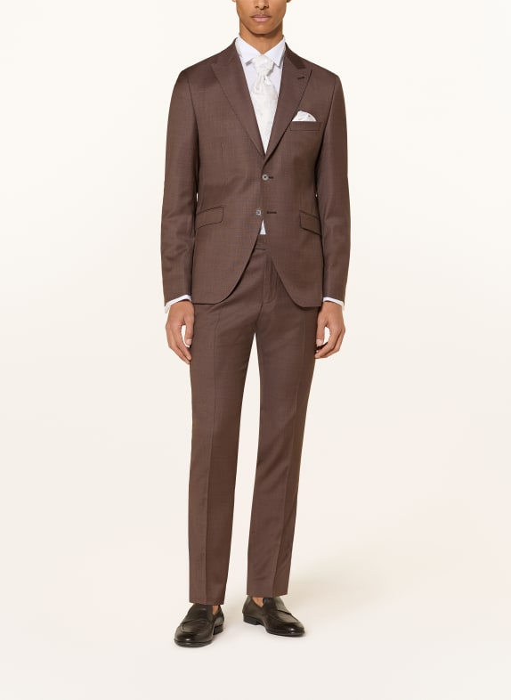 WILVORST Slim fit pantalon 064 dunkel Braun