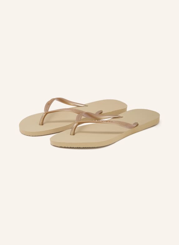 havaianas Sandales à orteils séparés SLIM BEIGE
