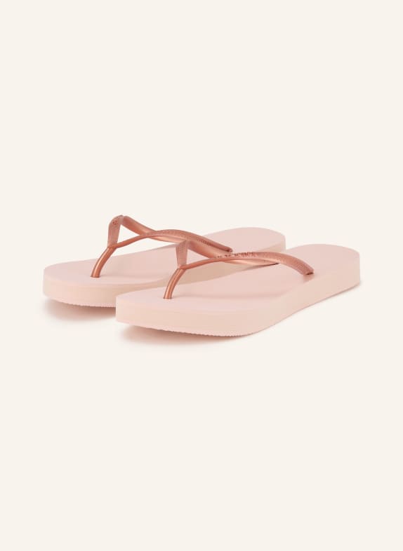 havaianas Prstové sandály SLIM FLATFORM RŮŽOVÁ