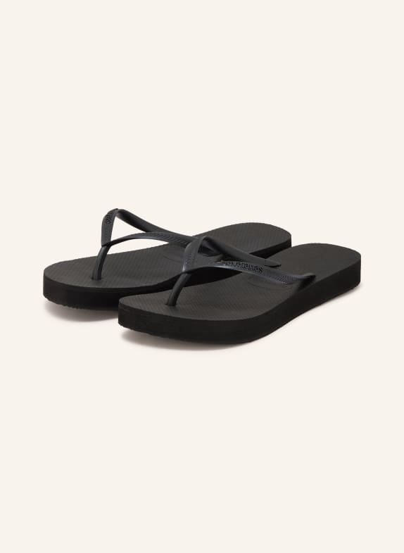 havaianas Séparateurs d'orteils SLIM NOIR