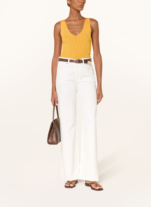MARC CAIN Gebreide top 441 gold fusion