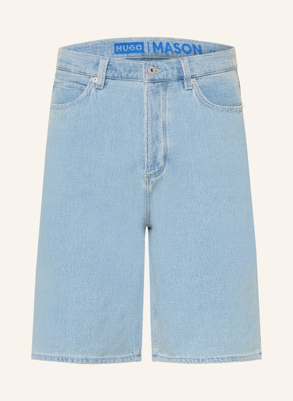 HUGO Jeansshorts MASON 444 TURQUOISE/AQUA