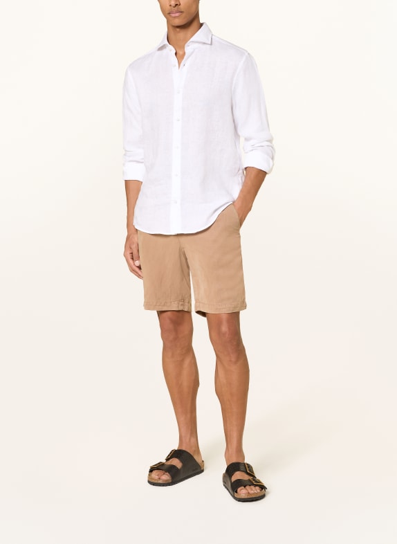 STRELLSON Linnen overhemd CEASAR Slim Fit WIT