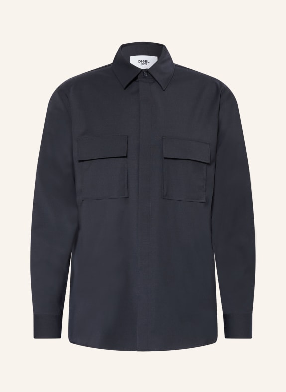 DIGEL move ARION Overshirt DARK BLUE