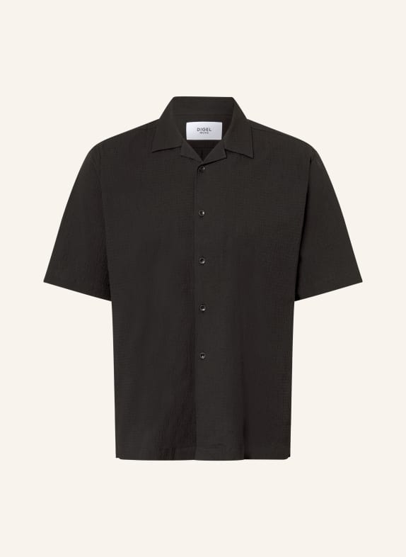 DIGEL move ALFIE Resort Shirt, Regular Fit BLACK