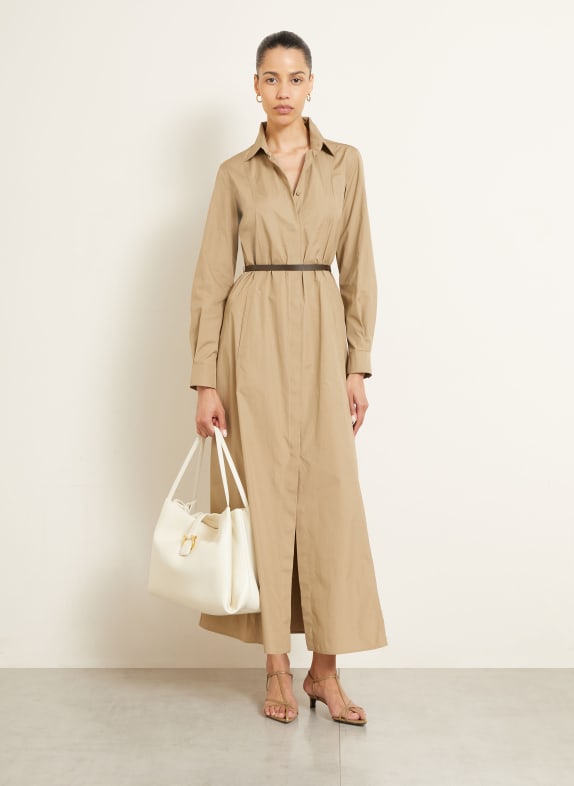 Max Mara Hemdblusenkleid ADUNCO BEIGE