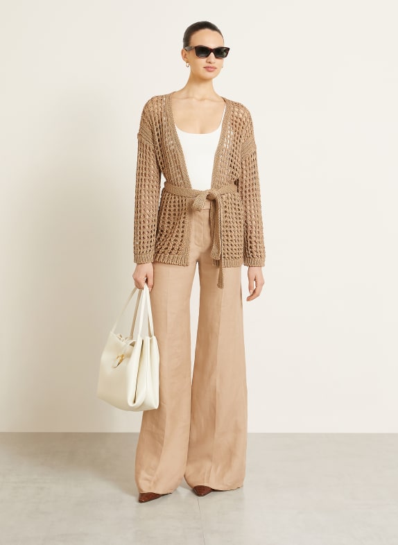 Max Mara Gebreide hoes GELO CAMEL