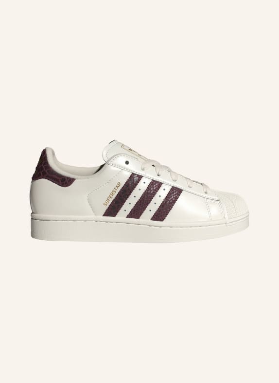 adidas Originals Sneaker SUPERSTAR II CREME / GOLD / DUNKELROT