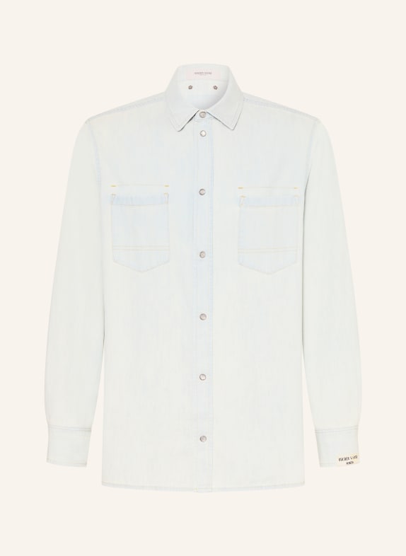 GOLDEN GOOSE Jeanshemd JOURNEY Oversized Fit HELLBLAU