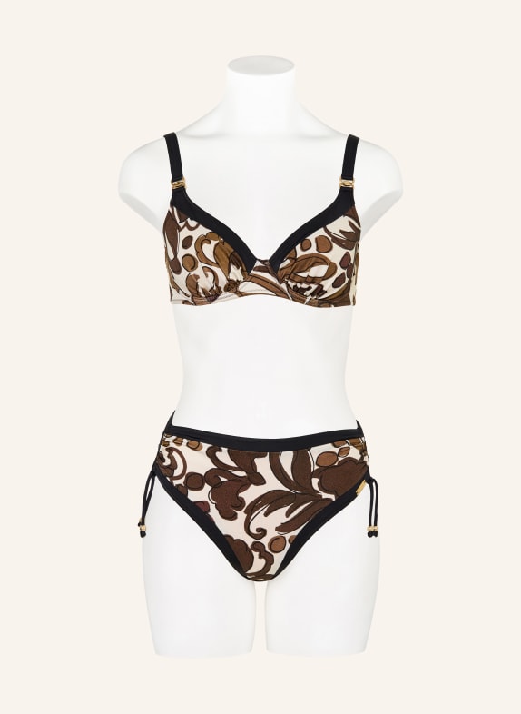 Charmline Beugelbikini ORNAMENT GRACE KAKI / ECRU / ZWART