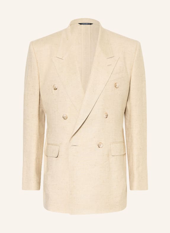 DOLCE & GABBANA Anzugsakko Slim Fit S8230 MELANGE BIANCHI-BEIG