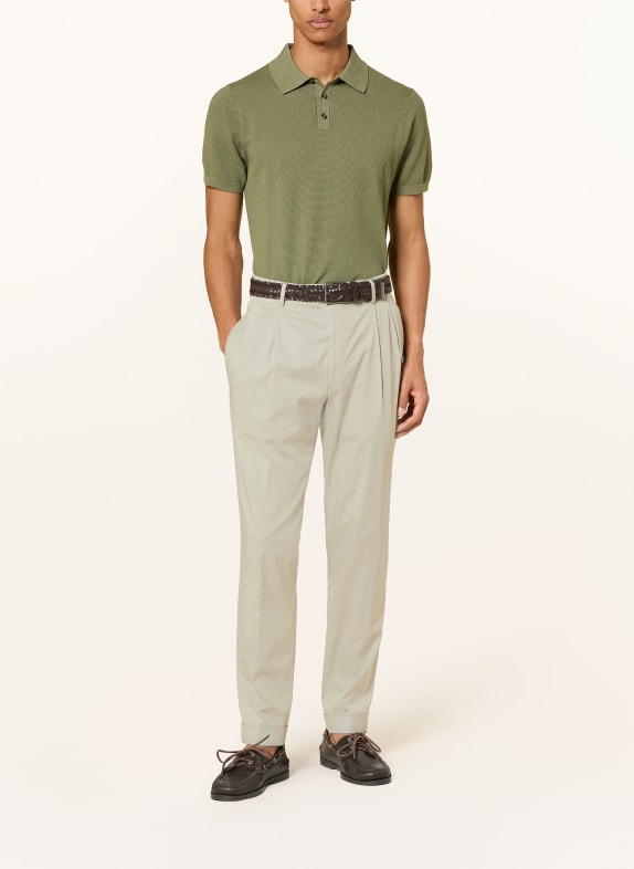 HILTL Pantaloni ARMAC Regular Fit VERDE DESCHIS