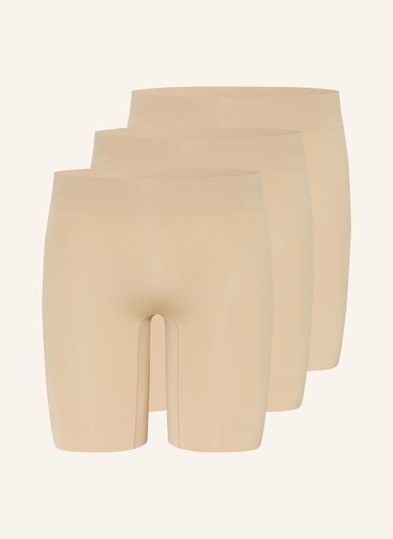 JOCKEY Lot de 3 pantalons longs ULTRALIGHT SMOOTHING COOLING BEIGE
