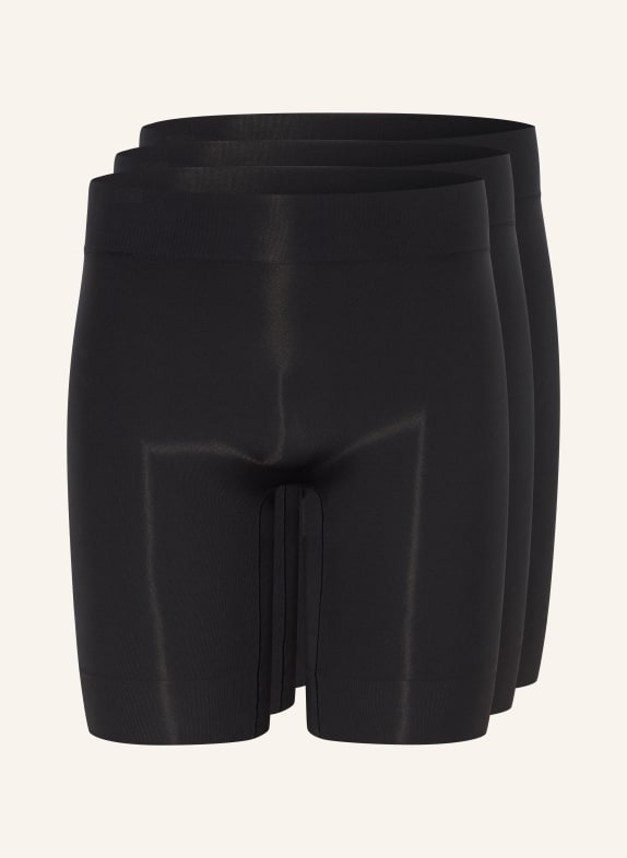 JOCKEY Lot de 3 caleçons ULTRALIGHT SMOOTHING NOIR