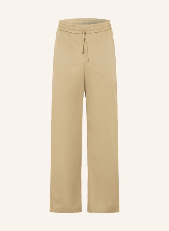 AMI PARIS Hose im Jogging-Stil Regular Fit BEIGE
